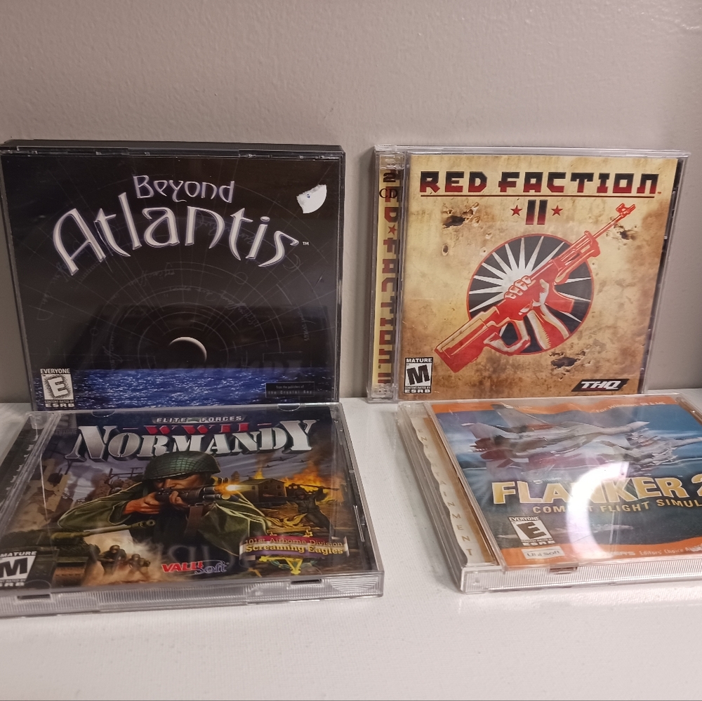 Pc-cd-rom, lot of four